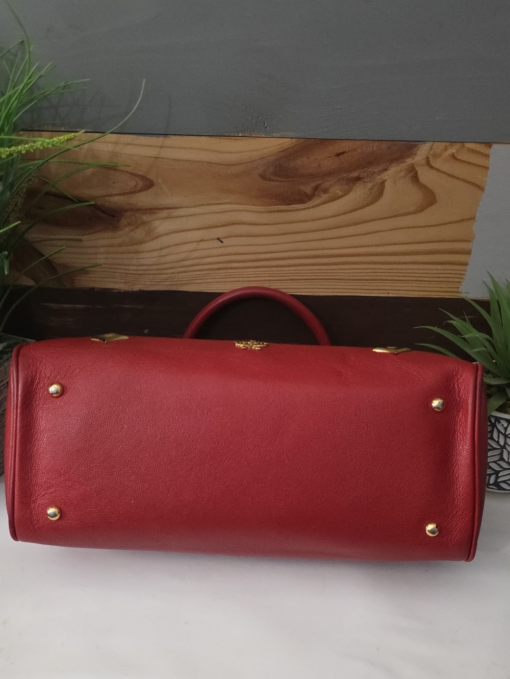 MCM Top Handle Vintage Satchel CONGRATS @SHELIEMOM - Picture 8 of 14